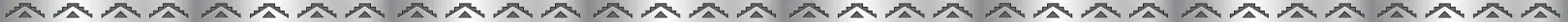 A blurred, grayscale, horizontal abstract pattern consisting of repeating, light-colored triangular shapes.